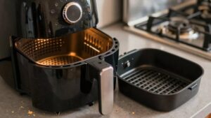 air fryer basket tray differences