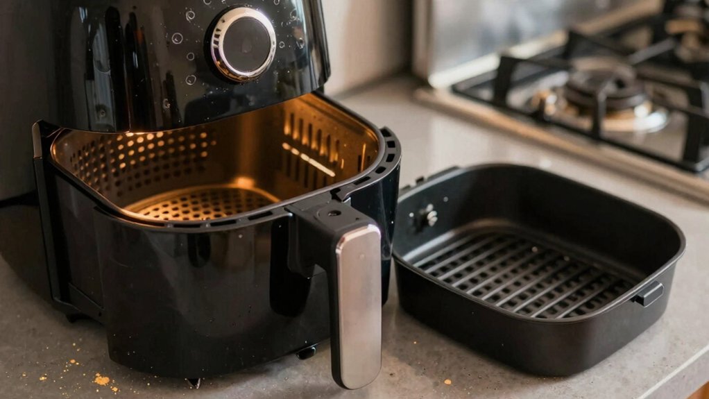 air fryer basket tray differences