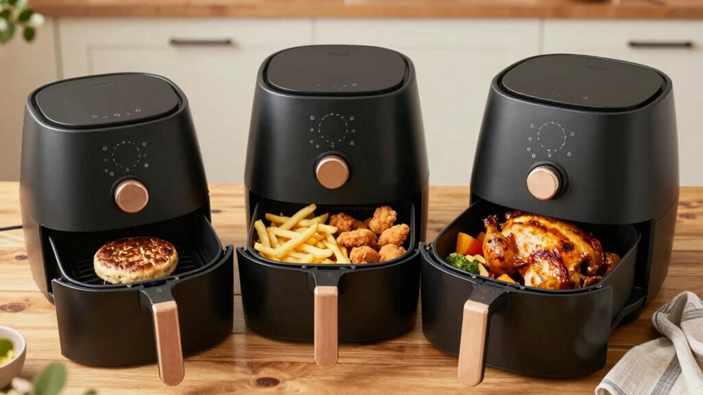 air fryer capacity conversions