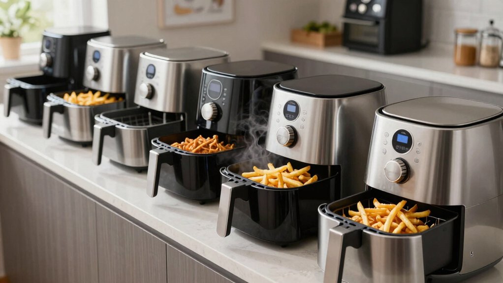 air fryer ovens with racks