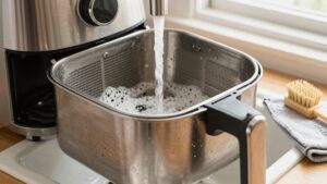 air fryer stainless steel care