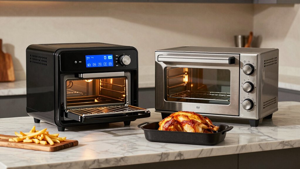 air fryer vs convection similarities