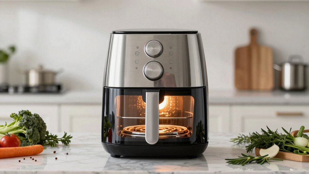 best air fryers windowed dual heating