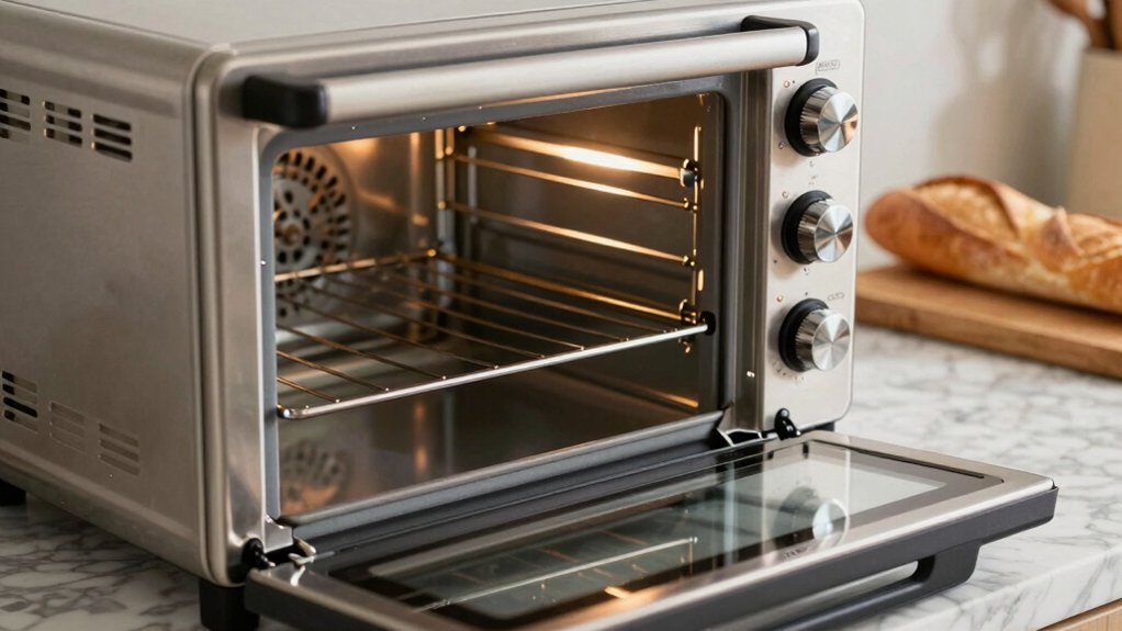 convection toaster oven fan settings
