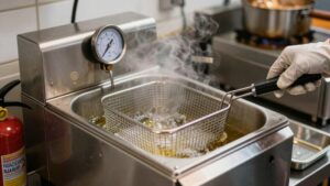 deep fryer safety hazards summary