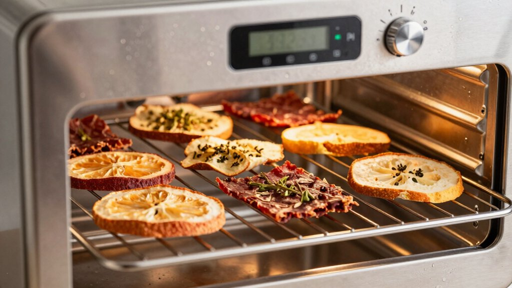 dehydrator drying temperature ranges