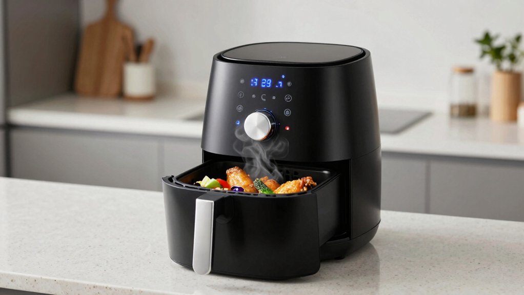 dual basket air fryers with independent controls