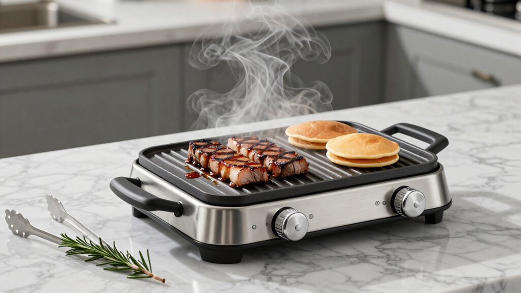 indoor grill and griddle combo versatile tasty