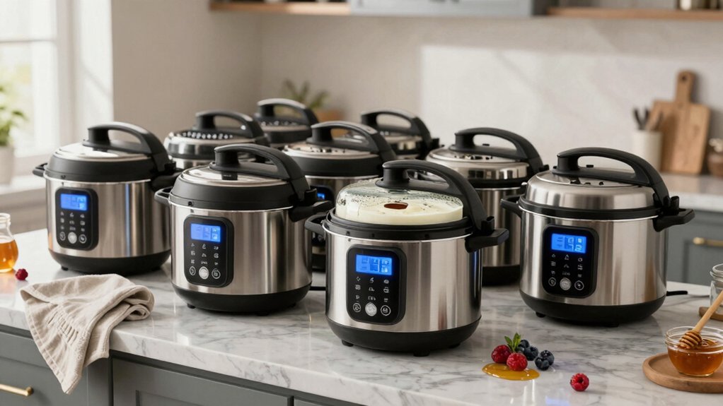 pressure cookers with yogurt function