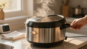 rice cooker keep warm safety