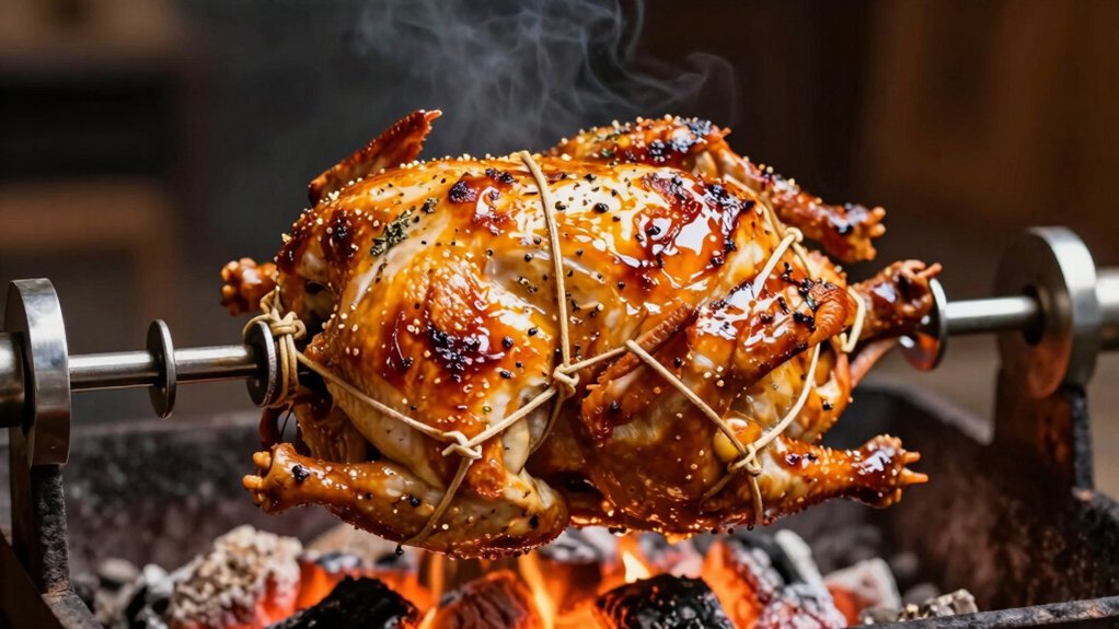 rotisserie balance and trussing basics