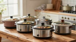 six quart slow cookers for large batches