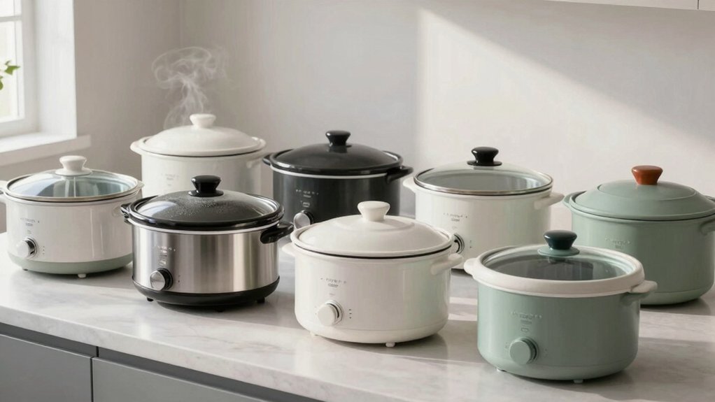 small batch 3 quart slow cookers