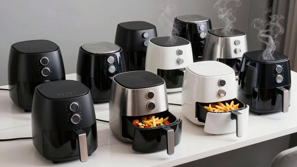 small powerful air fryers list