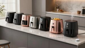 smart air fryers with google assistant compatibility