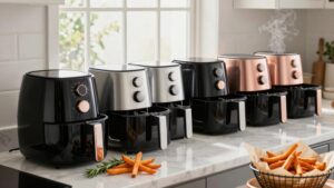 top ceramic coated basket air fryers 2026