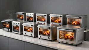 top rotisserie air fryer oven