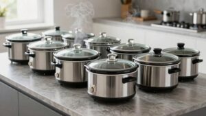 top slow cookers with locking lids
