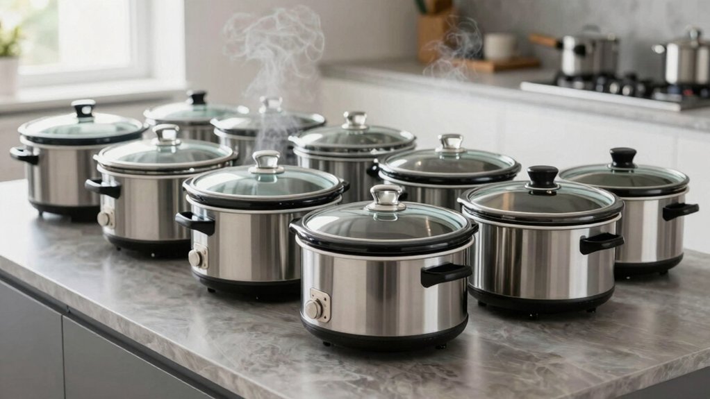 top slow cookers with locking lids