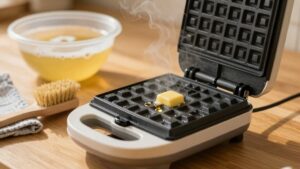 waffle iron nonstick care