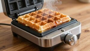 waffle maker doneness control
