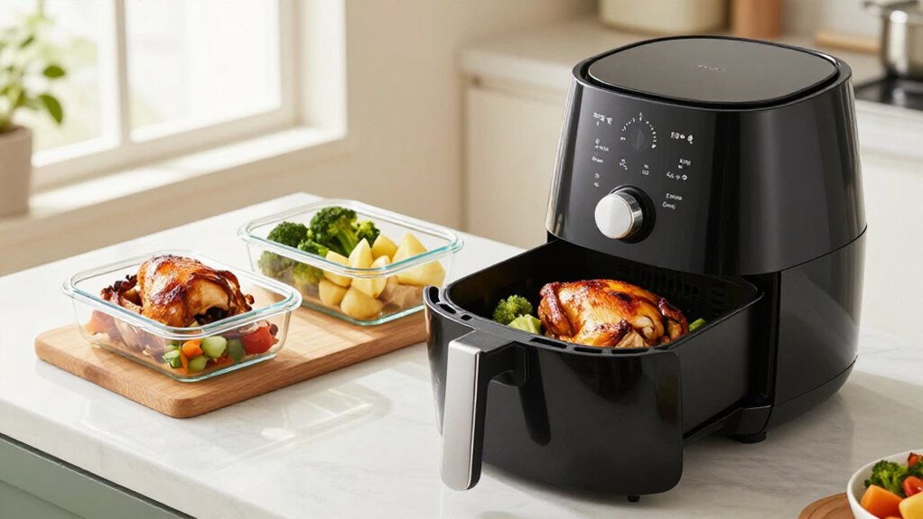 air fryer meal prep capacity