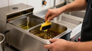 deep fryer oil maintenance