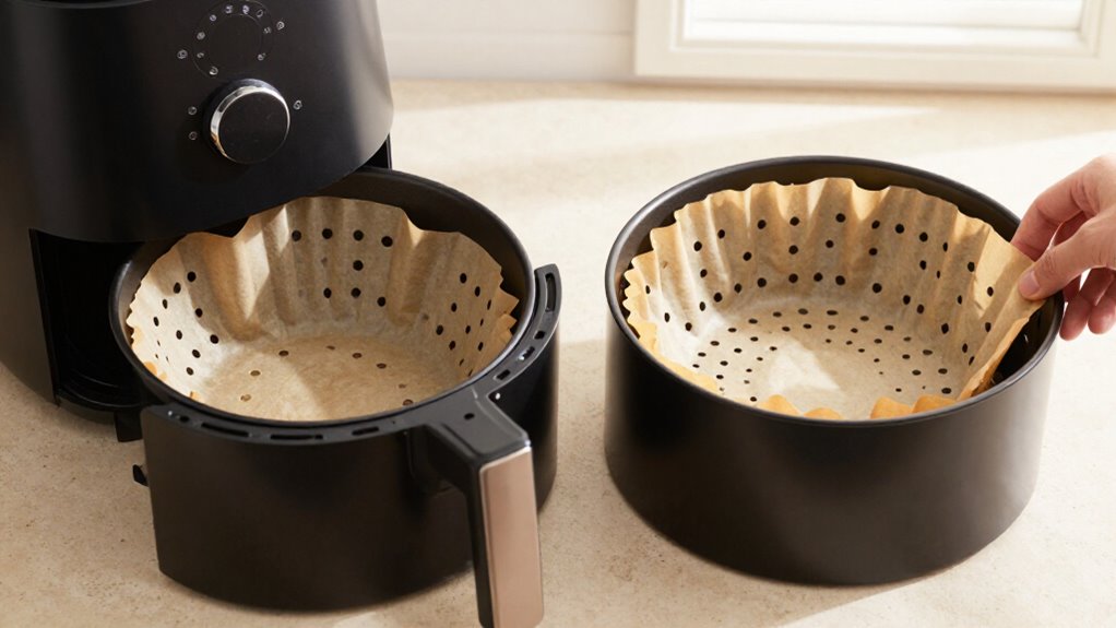 match liner to basket shape